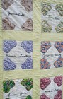 Antique Hand Stitched Friendship Quilt  80  X 80 