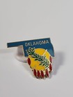 Oklahoma Souvenir Lapel Pin Osage War Shield Symbol 