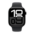 Apple Watch Series 10  gps  46mm W Sport Band M l Jet Black Mwwq3lw a 2024 Model