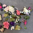Millinery Flowers Leaves Large Lot