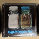 Vintage Ball Mason Jar Salt And Pepper Shakers