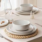 Milkyway Plates And Bowls Set  12 Pieces Dinnerware Sets  Dishes Set For 4  W   