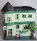 Vintage Starbucks Original Neighborhood Store 1998 With Lighting Christmas House