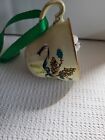 Bichon Frise Teacup Ornament 2005 Christmas Dog Pinecone Holly