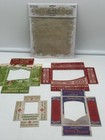 2019 Tim Holtz Christmas Idea-ology Vignette Box Tops Partial Pack 4 Pieces