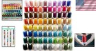 80 Spools 1000m Polyester Embroidery Thread Kit - Janome   Robison-anton Colors