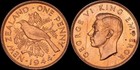 Fiji  1944 Kgvi 1d   1952 Kgvi 6d  Bu-choice Unc  Genuine