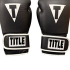 Title Boxing Pro Style Leather Training Gloves 16 Oz  Chain-1