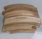 Large Wooden Train Track Expansion Lot Curves Straights Switch Brio Compatible