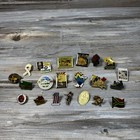Random Lot Of 21 Pins Vintage Free Shipping