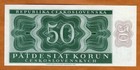 Czechoslovakia  50 Korun  1950  P-71a  Unc