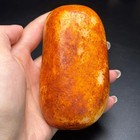 Vintage Chinese Hetian Jade Original Stone Statue