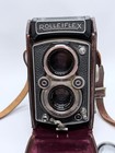 Rolleiflex 3 5 Automat Mx Tlr Camera 75mm F3 5 Zeiss-opton With Case And Strap