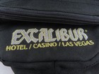 Vintage Excalibur Hotel Casino Fanny Pack Las Vegas 3 Pocket Black Waistband
