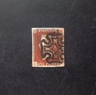 Gb Queen Victoria Penny Red Sg 7 Pl 11 Used 4 Huge Margins Fab  Colour Lake Vf