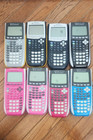 Texas Instruments Ti-84 Plus Graphing Calculator With Cover And Batteries Cheap