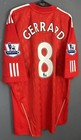 Mens Fc Liverpool 2010 2011 Gerrard  8 Soccer Football Shirt Jersey Size 2xl Xxl