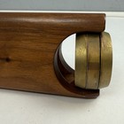 Vintage Henry Bergeson Kaleidoscope Hand Crafted Wood   Brass Artist Signed 1993