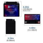 Ytx5l-bs Replacement Battery For Polaris 110 Outlaw 2020