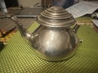 835 Silver Tea Pot 1855 Austria Germany- Scrap Or Repair - Approximately 450 Gr 