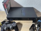 Sony Playstation 2 Scph-30001 Console Bundle - Black  controller  2 Game  Cords 