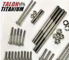 Yfz450r Titanium Bolt Kit Left Right Case Water Oil Pump Cover Lightweight Ti