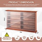 Mini Helmet Display Case Cabinet Holders Wall Mount Rack For Football Basebal   