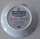 Mickey Mantle Hamilton Collector Plate