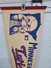 Vintage 1970 s Pennant - Usa Mlb Minnesota Twins -full Size 30 X 12