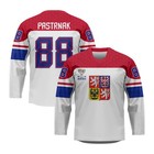 Pastrnak  88 Team Czech Czechia Hockey Jersey White Red Youth Men Custom  Name