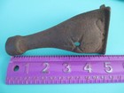 2 Antique Small Cast Iron Wood Coal Pot Belly Stove Parlor Leg Foot Feet
