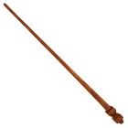 15  Hand Carved Mahogany Wood Credence Wizards Magic Wand Wicca Pagan W free Bag