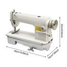 Ddl-8700 Leather Portable Heavy Duty Sewing Machine Wear-resistant Freestanding