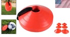 Vibrant Orange Training Cones For Agility Drills - 20 40 60 Pack  8  Diameter
