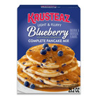  4 Pack  Krusteaz Light And Fluffy Blueberry Complete Pancake Mix  Waffle   