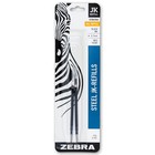 Zebra G301  G750 Jk Refills 88112  Black Gel Ink  6 Packs  Free Shipping