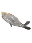 Blenko 21  Clear Glass Fish Sculpture Hand Blown Glass Mcm Large