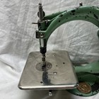 Rare Green Antique Cast Iron Willcox   Gibbs Sewing Machine Co Ny Belt Driven