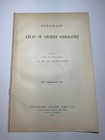 1902 World Map From Longman s Ancient Geography Atlas See Pics   Descrip