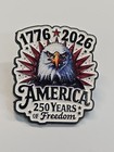 America Semiquincentennial Lapel Pin 1776-2026 250 Years Of Freedom Eagle