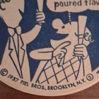 Piels Lot Of 4 Beer Coasters 1957  longer Lasting Head  Breweriana