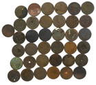 37ct Lot Of Draped Bust No Date cull Large Cents