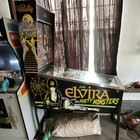 Bally Elvira And The Party Monsters Original Pinball Machine Arcade Game