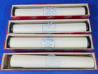 Lot Of 4 Qrs Player Piano Word Rolls Music Vintage Fantastic Condition