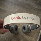Beats By Dr  Dre Solo Hd On-ear Wired 3 5mm Headphones 40mm White gray red