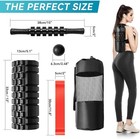 New Upgrade Bracket Foam Roller With Stand For Back Leg Pain