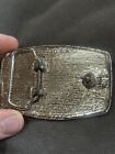 Kiss Belt Buckle Silver Prism Logo Stars Planets Vintage Kiss Aucoin Era 1970 s