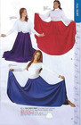 Body Wrappers Dance Praise Worship Full Circle Skirt 4 Color Choices  502