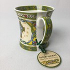 The Celtic Cross Tea Coffee Mug Celtic Weave Irish Design Bone China 11 Oz New