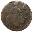 1787 Connecticut Copper  Draped Bust Left  Scarce Miller 32 4-x 5  R5